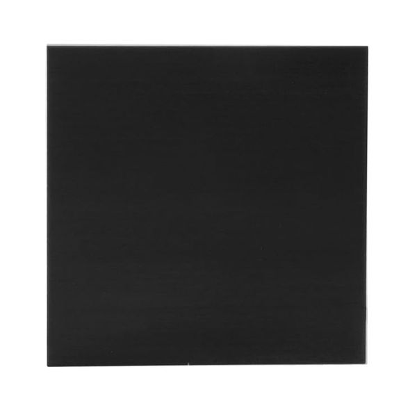 FHC S4X4MB 4" x 4" Architectural Finish Sample - Matte Black