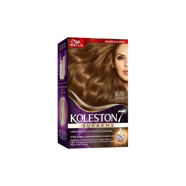 Wella Koleston Supreme Saç Boyası 6/0 Koyu Kumral