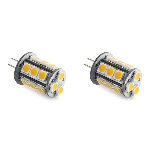 Makergroup T3 G4 Bi-pin LED Light Bulb 12VAC/DC Low Voltage 3Watt Daylight White 6000K for Outdoor Landscape Lighting Path Lights, Deck Lights, Step Lights,Paver Lights 2-Pack