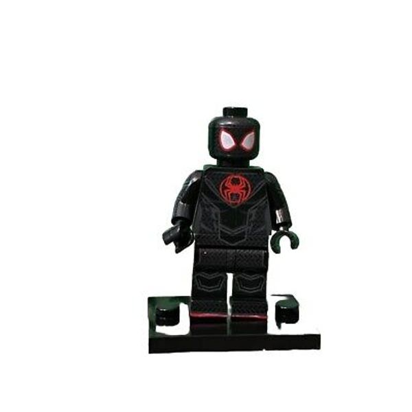 Custom Brick Miles Morales Minifigure