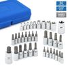 35PC TAMPER PROOF & REG. TORX SOCKET BIT SET- NEW