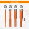 10pc 6mm Diamond Drilling Core Bits Set Dry Cutter Hole Saw Marble Stone Masonry