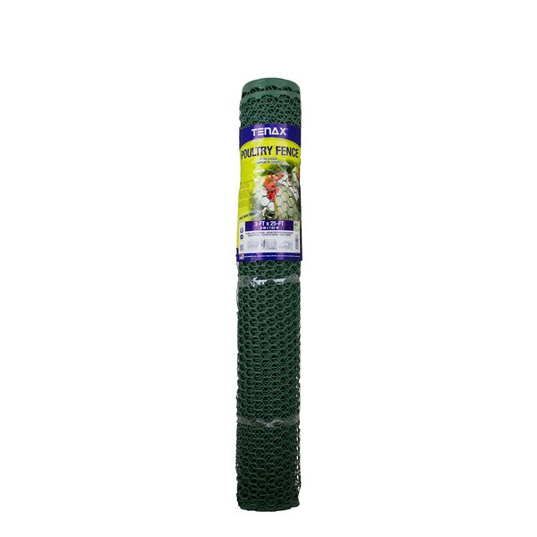 Tenax 090786 Poultry Fence, Green