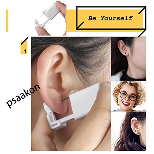 6 Pack Disposable Self Ear Piercing Kit 