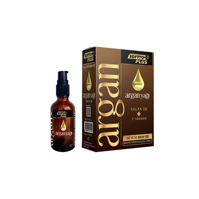 Softto plus Argan Saç Bakım Yağı (50 ml)