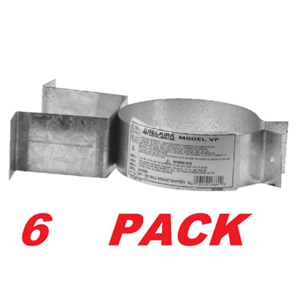 Selkirk 243520 Wall Bracket and Support for Pellet Pipe (6 PACK)