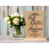 Personalized Mr. & Mrs Wedding Gift Family Name Established Date Gift