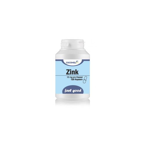 COCONELL Zinc Capsules - 120 Capsules with 15mg Zinc - 3 Month Pack
