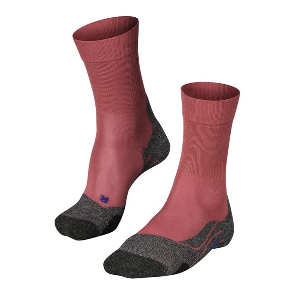 FALKE Damen Wandersocken TK2 Explore Cool W SO Funktionsgarn antiblasen dick 1 Paar, Rot (Mixed Berry 8215), 37-38