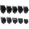 DEARCOOL 10Pcs Hair Clipper Guards Set for MC2/MC3/Multi-Purpose 79607 - Black