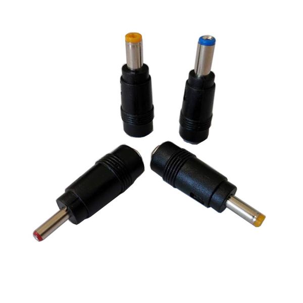 Liwinting DC Klinkenstecker Universal Netzteil Hohlstecker-Adapter, DC Stecker-Set 5.5mmx2.1mm Buchse auf 5.5mmx2.5mm, 4.0mmx1.7mm, 3.5mmx1.35mm, 5.5mmx2.1mm Stecker