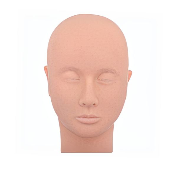 practice mannequin head set of 2