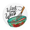Watch Me Whip It, Kochdesign, Schneebesen, Backwitze PopSockets mit austauschbarem PopGrip