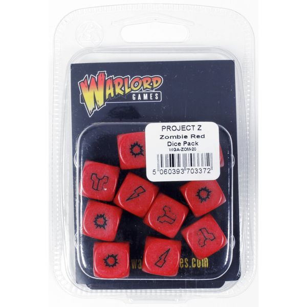 Project Z: Zombie Red Dice Pack
