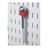 Wall Control Slotted Pegboard Industrial Hook Assortment Kit- 13-Pc Red