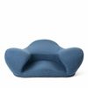 Alexia Meditation Seat Zen Yoga Ergonomic Chair Blue Angel Fabric D371-B638