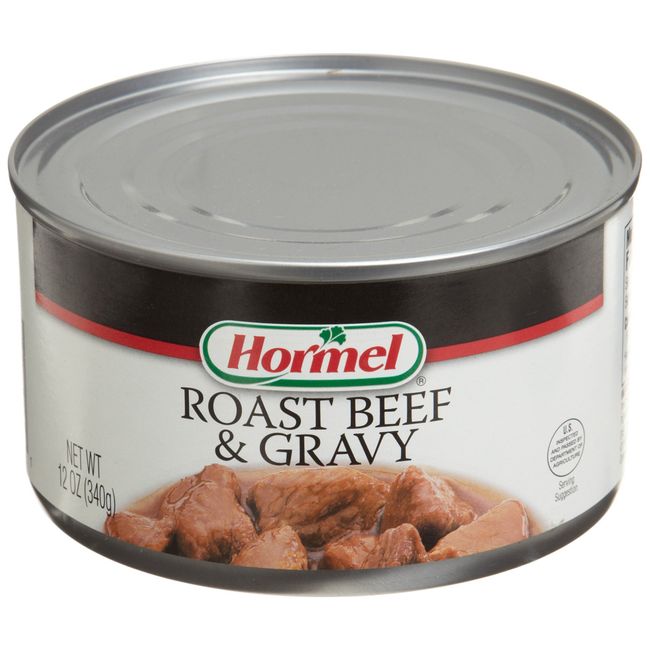 Hormel Roast Beef & Gravy, 12-Ounce Cans (Pack of 12)