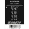 Wera Torx Key Set 9 Piece Ball End (TX8-TX40) WER073598