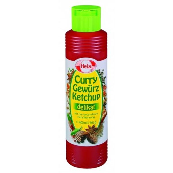 Hela Curry Gewurz Ketchup Delicate 346 Gram (6-Pack)