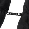 Pin Ping Gloves Quartz Heat Mitten Gloves Ambidextrous, Black