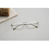 Eyekepper Readers Rectangle Half-rim Spring Temples Reading Glasses Gunmetal +3.5