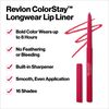 Revlon Lip Liner, Colorstay Face Makeup with Built-in-Sharpener, Longwear Rich Lip Colors, Smooth Application, 630 Nude