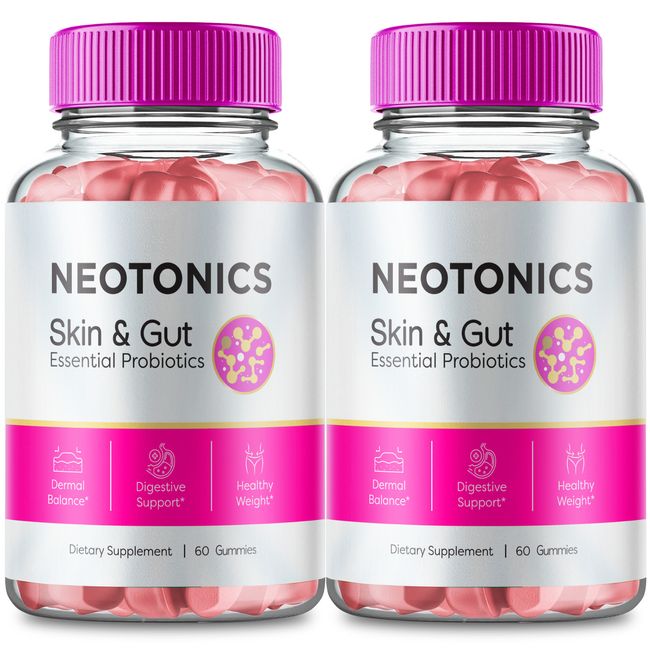 Neotonics for Skin and Gut Health -  Official Formula - (2 Pack)