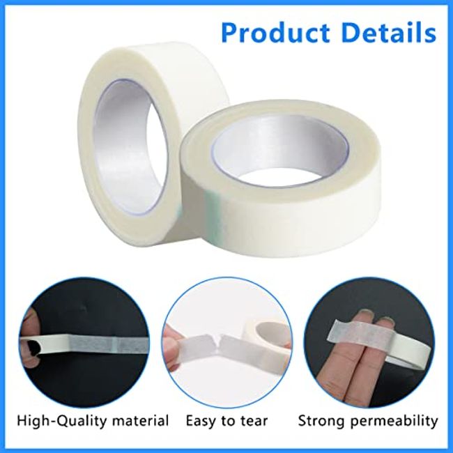 Surgical Quality Adhesive Tape Roll for Eyelash Extension Application