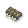 Switch, DIL, SMD, 4WAY, SPST, Flush, SIP/DIP Switches, Qty.1 | MCDM(R)-04-T
