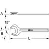 KS Tools 517.0542 Single open ended spanner, 42mm