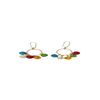 Cigana Acai Earrings (Multi Blue)