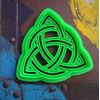 Doughboy's Attic 3D Printed Celtic Knot Trinity Symbol Cookie Cutter