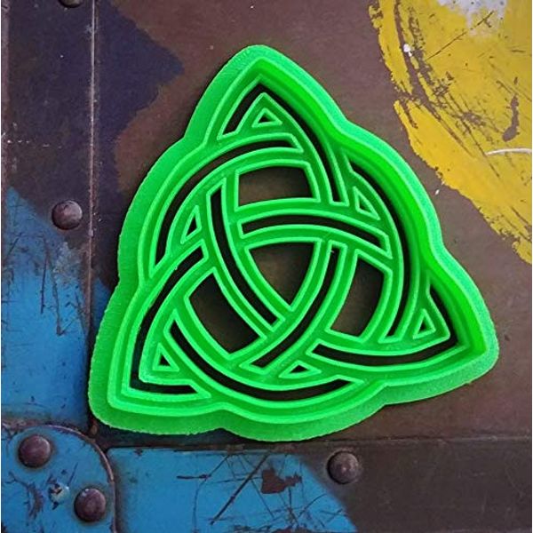 Doughboy's Attic 3D Printed Celtic Knot Trinity Symbol Cookie Cutter