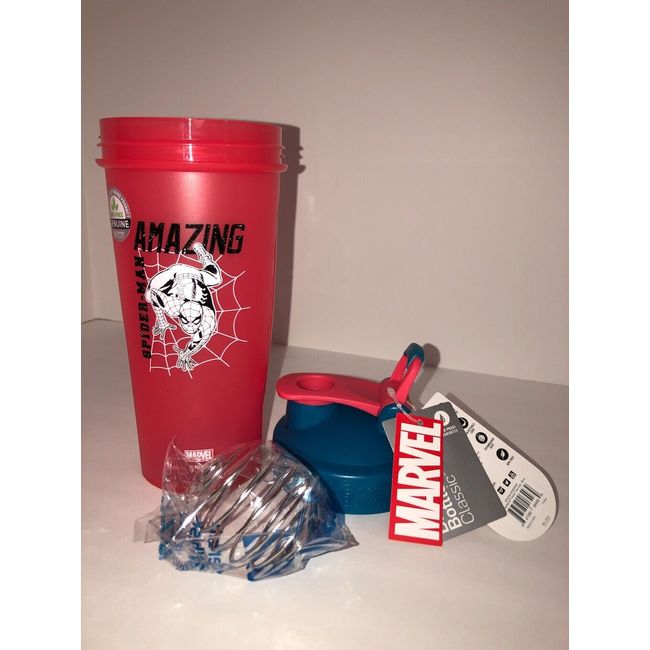 BlenderBottle Marvel Shaker Bottle Pro Series 28 oz Spider-Man