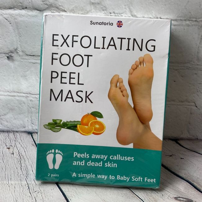 SUNATORIA Exfoliating Foot Peel Mask - 2 pairs