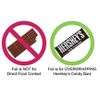 Silver Shiny Candy Bar Wrapper Foil Sheets for over wrapping chocolate bars - 40 Sheets