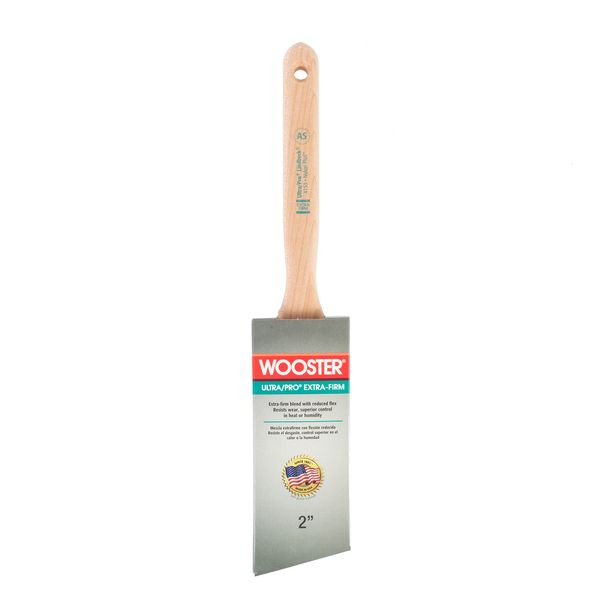 Wooster Brush 4153-2 Ultra/Pro Extra-Firm Lindbeck Angle Sash Paintbrush, 2-Inch