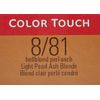 Wella Colour Touch Demi-Permanent Hair Colour, No. 8/81 Light Blonde Pearl Ash, 60 ml