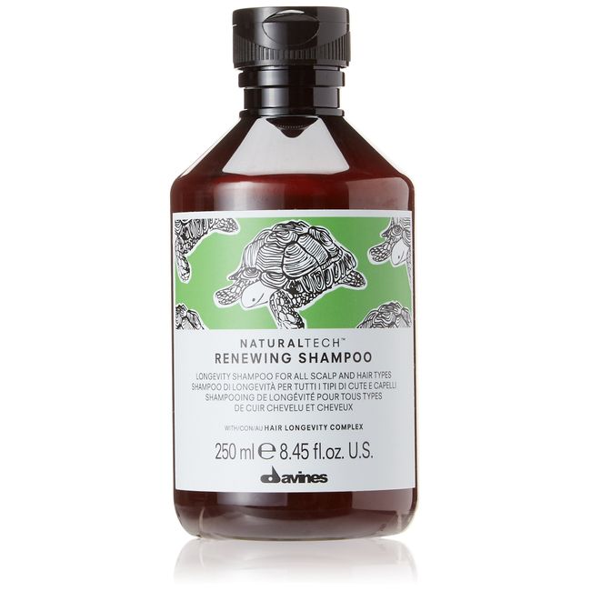 Davines Naturaltech RENEWING Shampoo, Gentle Cleansing That Promotes The Well Being Of Hair And Scalp, 8.45 fl. oz.