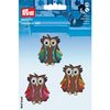 Prym APPL. Exclusive adh/Iron Owls, Metal, one Size