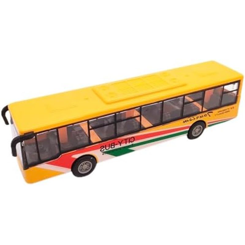 ZPSOSPZ Toy Bus,Pull Back Die-cast School Bus, Bus Toy Vehicles, 1:64 ...