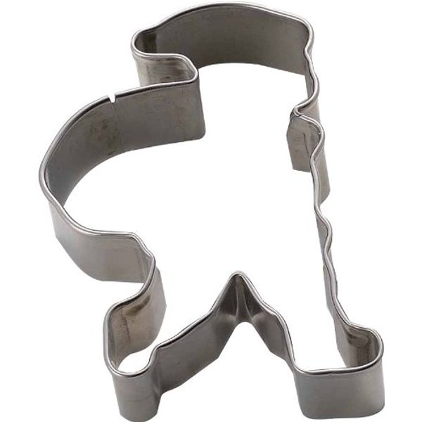 Tiger Crown Cookie Cutter, Silver, 2.3 x 3.0 x 0.8 inches (58 x 76 x 21 mm), 18-8 Cutter, Santa Claus, 18-8 Stainless Steel, Christmas 1947