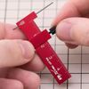 GALAXY TOOLS Genuine Sujibori Parallel Streak Carving Scriber Needle Plastic Model Tool (Red)