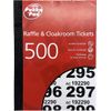 Raffle & Clockroom Tickets 1-500 Single (Ref:RAF500)