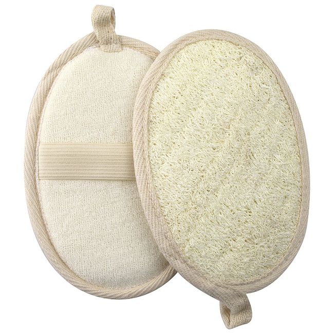 Body Sponge Bath Natural Set of 1 8*12cm Moving Greeting Small Gift