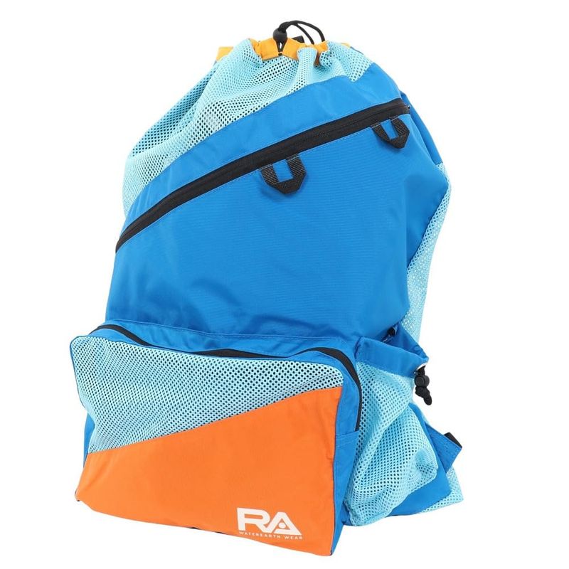 RA(RA) Swim Bag Mesh Backpack LMESHBP BLOR (Blue x Orange/F/Men's, Lady ...