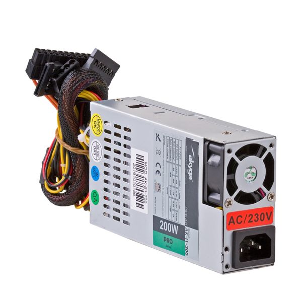 AKYGA AK-I1-200 ITX Netzteil 200W mit 40mm leiser Lüfter grau