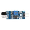 HALJIA 20PCS IR Infrared Obstacle Avoidance Sensor Module 3-Wire Reflective Photoelectric Sensor Module Compatible with Arduino Smart Car Robot Raspberry Pi 3