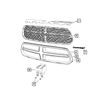 New Genuine Mopar Nameplate Grille OE 68200506AA