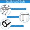 9" Diameter by 8" Tall Gravity Fed Water Filter System Stand, Detachable Stainle